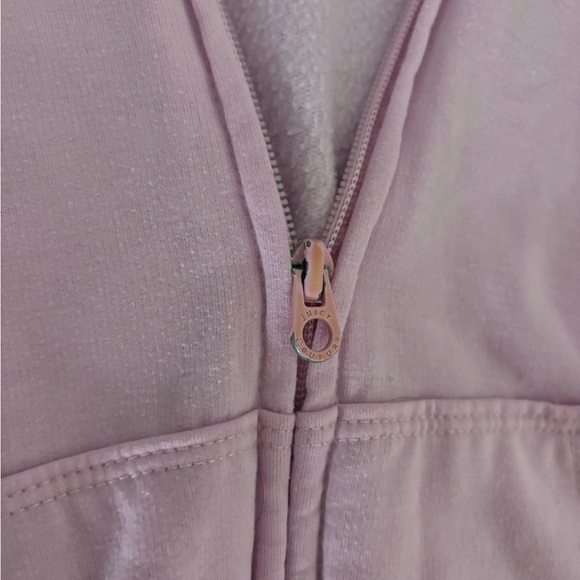 juicy couture baby pink size m jacket ! read description ! - Picture 4 of 4